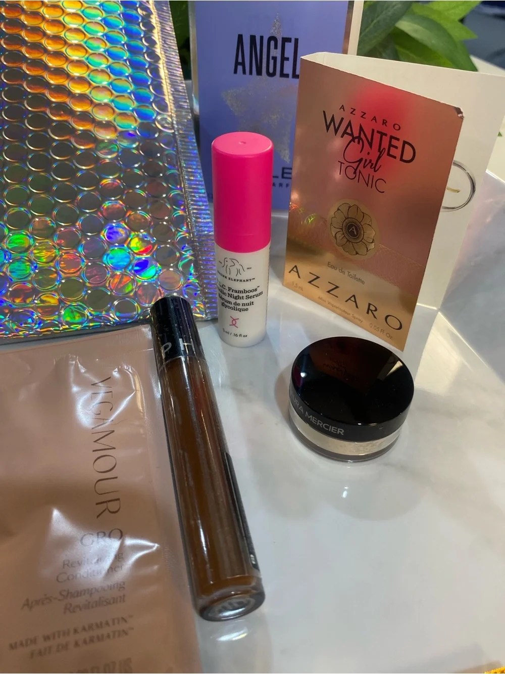Gucci Self Care/Care Package #4 Drunk Elephant & Gold Eye Mask Gift Set